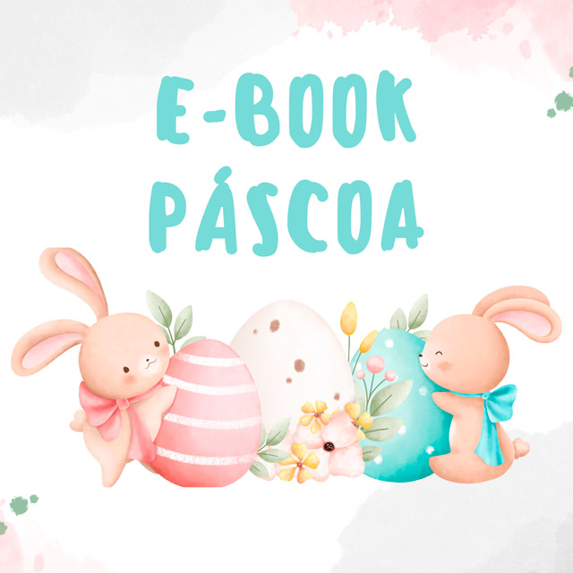 Capa do recurso E-book Páscoa — Atividades de Estimulação Cognitiva